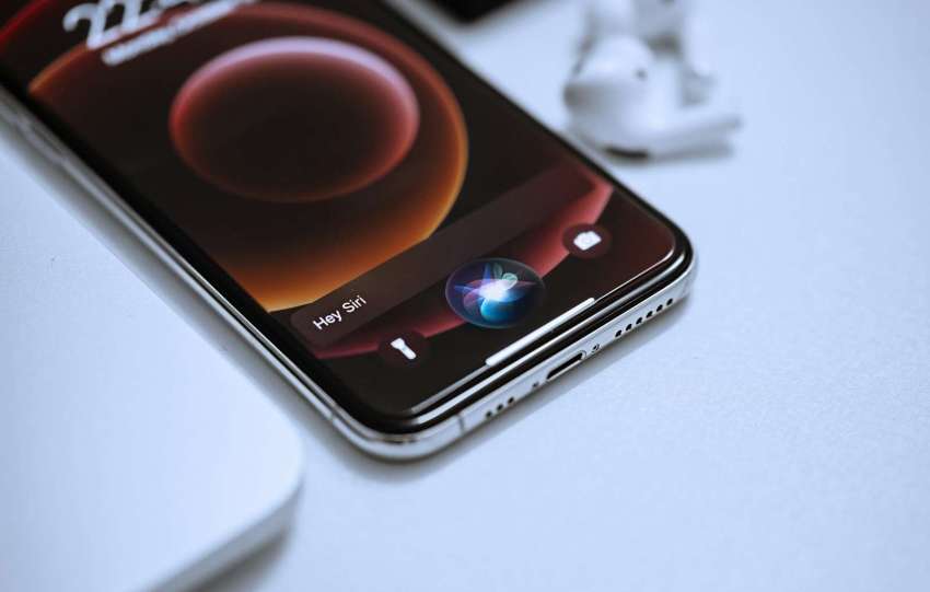 black android smartphone on white table