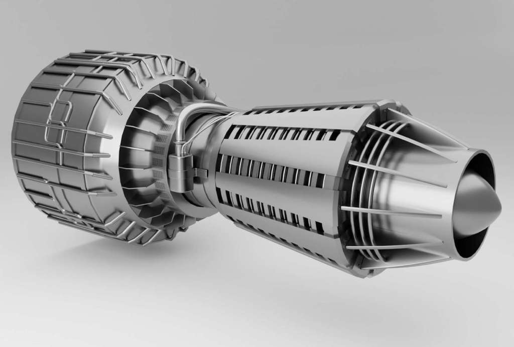 a close up of a metal object on a white surface
